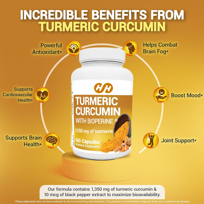 Turmeric Supplement with Black - Turmeric Curcumin Capsule recension och pris