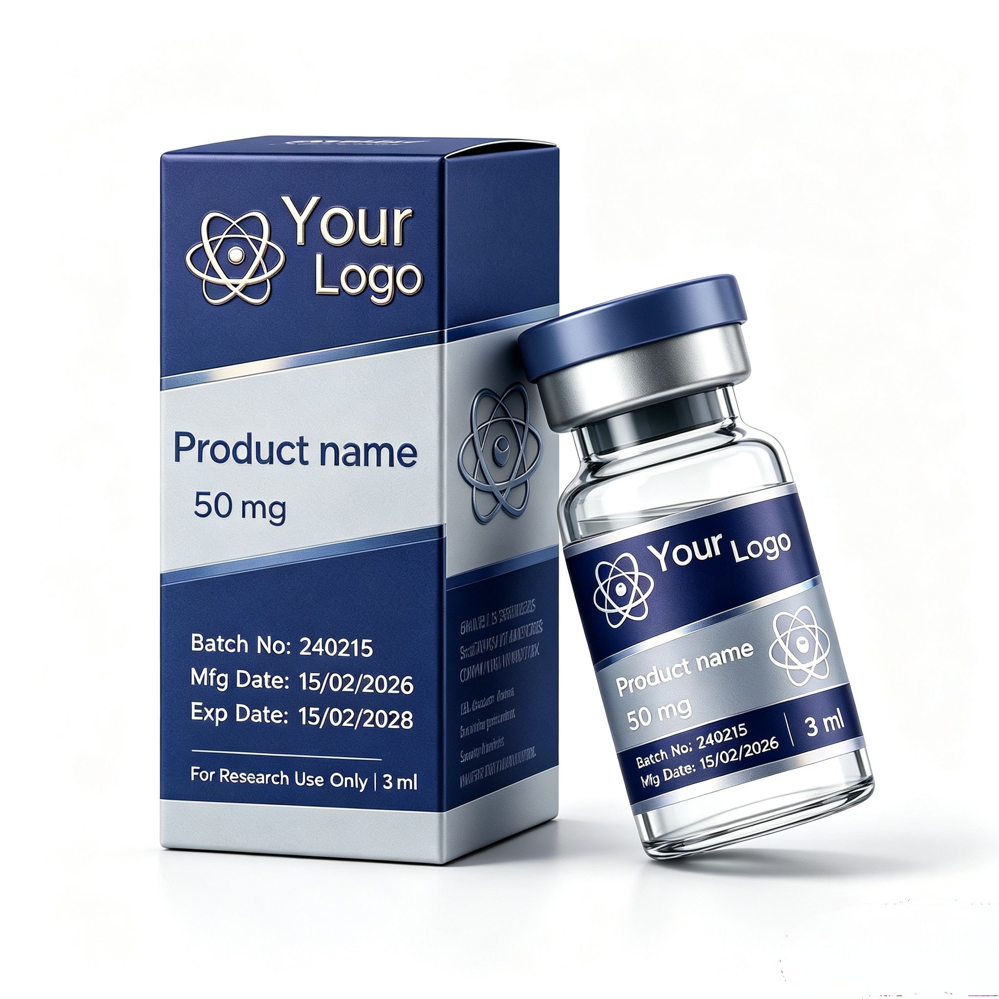 Custom Peptide Vial Waterproof - Nutrition Of Fitness recension och pris