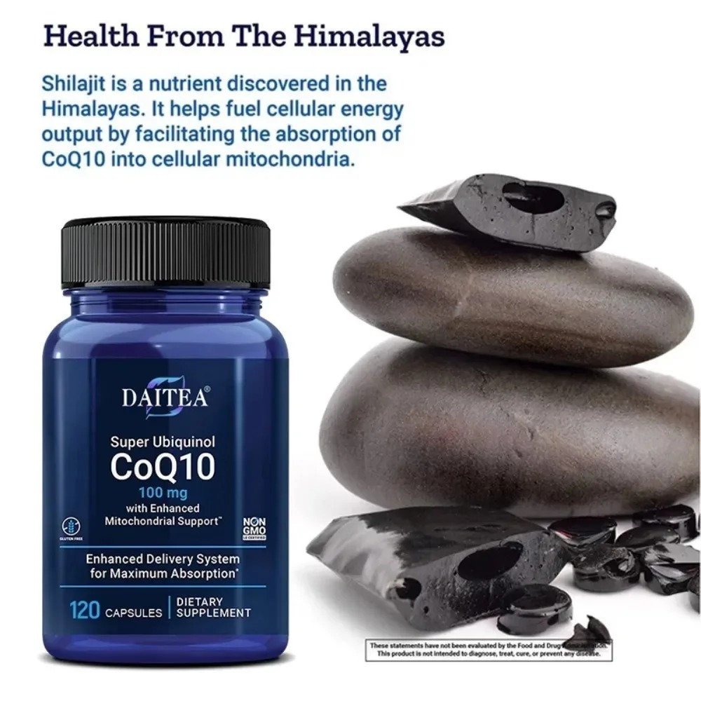 Ubiquinol 100mg CoQ10, Heart H - Coq10 Ubiquinol Softgel recension och pris